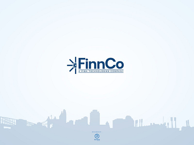 FinnCo logo for Industrial Company brand brand identity branding design industrial industrial design industrial logo logo logodesign logos technology technology logo vector