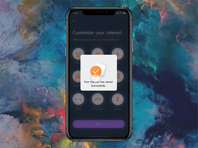 Interest choosing - rebound app design mobile mobile app design mobile ui ui ux