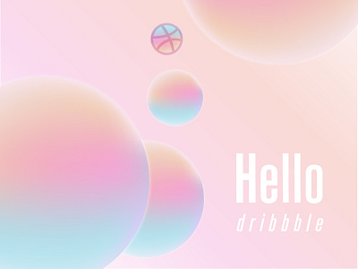 Dribbble debut shot