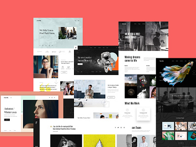 Fennik - Multipurpose Creative Theme agency website architecture business clean creative construction corporate creative digital agency fashion ui uidesign web wordpress theme