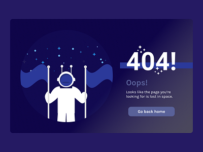 Daily UI #008 - 404 Page