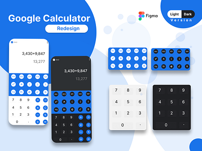 Google Calculator Redesign