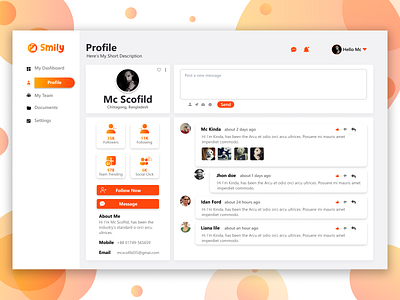 User Profile Web Ui Designs Themes Templates And Downloadable Graphic Elements On Dribbble User Profile Web Ui Designs Themes Templates And Downloadable Graphic Elements On Dribbble