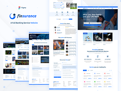 Finsurance - Banking Service Website