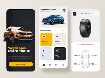 Car control Mobile App