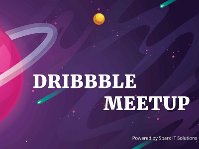 Dribbble Meetup 2019 by Sparx IT Solutions design