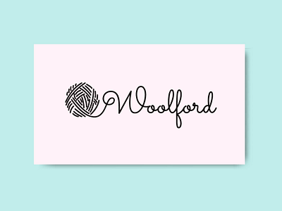 Wolford logo logo logo design logotype shop wool yarn