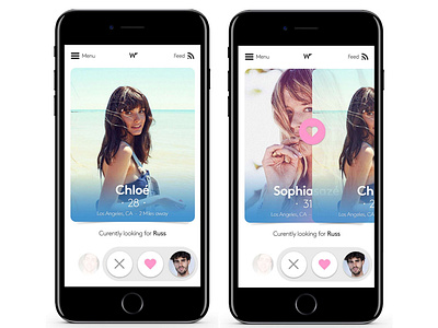 Dating App Conceptual Designs