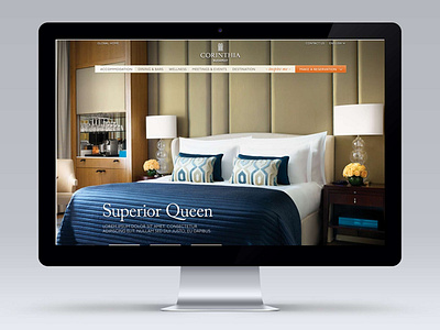 Corinthia Hotel Global Website Redesign