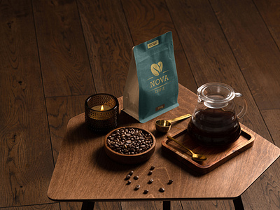 NOVA Coffee - Branding & Packaging