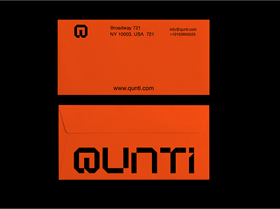 QUNTI branding design graphic design logo