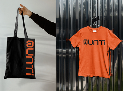 QUNTI branding graphic design