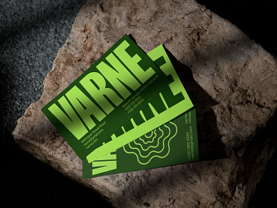 VARNE CARDS branding graphic design logo