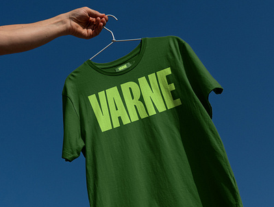 VARNE SHIRT branding graphic design logo