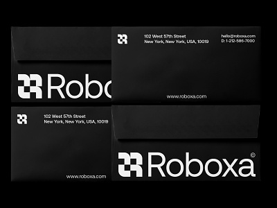 Roboxa Brand identity branding graphic design