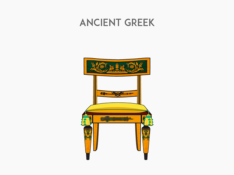 Ancient Greek By Anastasia Khan On Dribbble