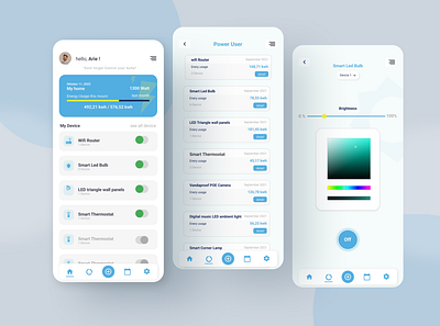 UI Design aplication smarthome control app design interaction figma graphic design mobile design smarthomeapp ttypography ui user interface ux wireframe