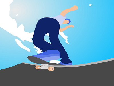 Skateboarding branding design illustration art illustration design illustrations illustrator print design sport vector