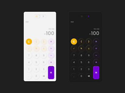 UI Calculator App app ui design indonesia ui uidesign uiux uiuxdesign ux