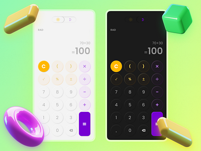 [Calculator iOS UI Kits] android app appstore concept fluent game ios mobile ui uidesign uiux web