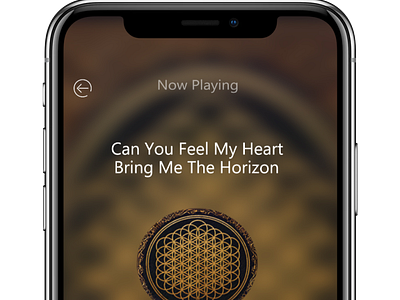 Music App UI Concept