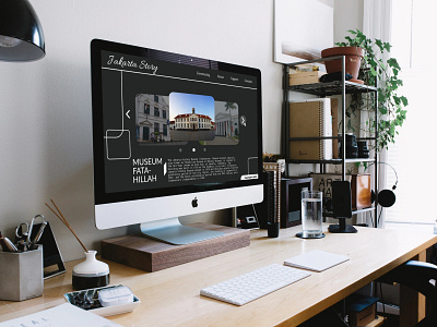 History Jakarta Web UI app design bekasi design document documentary history indonesia jakarta photoshop ui uiux uiuxdesign webdesign website webui ui ux design