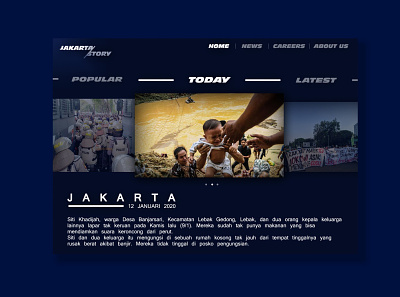 Website Design UI app app design bekasi design indonesia jakarta needjobs newspaper ui uidesign uiux uiuxdesign website design