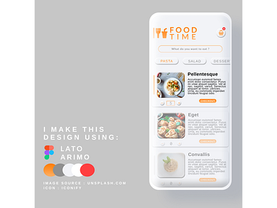 "FOOD TIME" app app design bekasi design food indonesia jakarta mobile ui ui uidesign uidesigner uidesigners uiux uiuxdesign