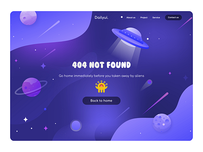 Daily UI - 404 Page