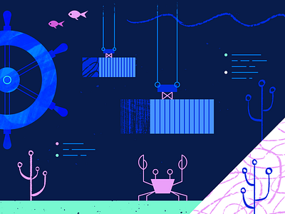 Kubernetes Editorial Illustration