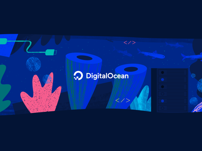 DO YouTube Banner flat icon illustration ocean tech texture ui vector water web youtube