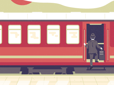 Ruby on Rails Passenger illustration passenger ruby server train web