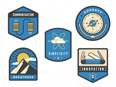 Core Value Badges