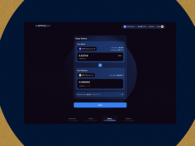 SpaceDEX Token Swap