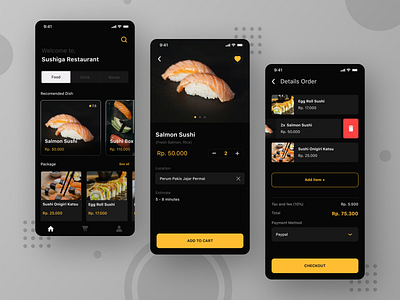 Sushiga Food App