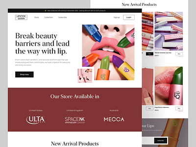 LIPSTICKQUEEN - Beauty Products Website