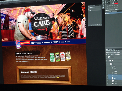 Homepage brewery brewery website distressed grunge website