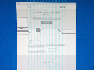 Free 960 grid Ai Wireframe Template 960 grid ai grid template wire wireframe