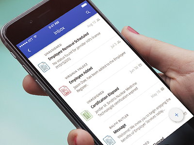 File inbox app document flat icons iphone list material design mobile search