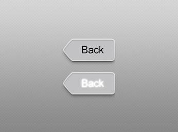 Back Button UI element back back button button glow photoshop ui