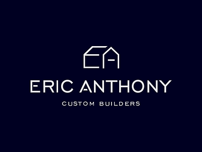 Eric Anthony Custom Builders Logo