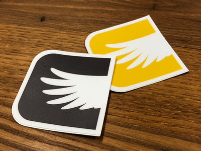 Condor Labs Stickers bird brand branding c logo identity logo sticker wing