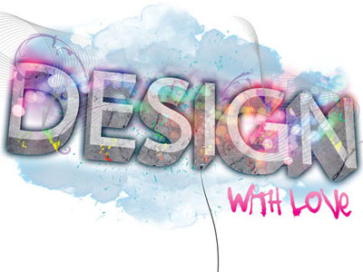 Design With Love cloud design design with love love design pink rainbow