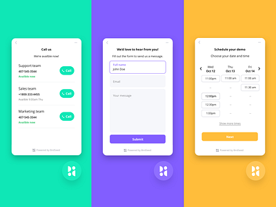 BirdSeed tools button call out card chat clean colorful component design system form material mobile modern panel schedule simple ux web web app web app design web application