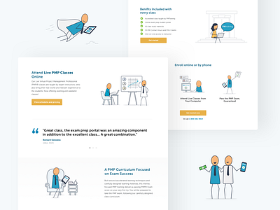 New PM Training illustrations in action!