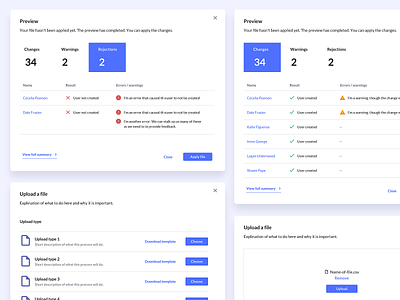 ThrivePass HR - Bulk upload components