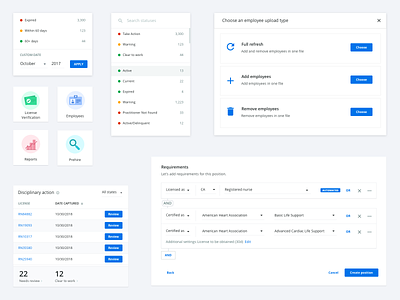 Healthcare components