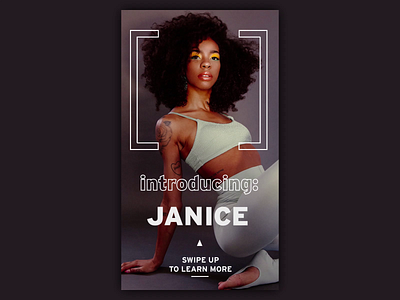 Introducing Janice x [PIAS] animation artist belgium branding company design graphic insta instagram instastory introducing janice music pias story