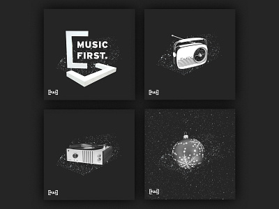 Spotify Thumbnails x [PIAS] Playlists artist belgium black branding company design graphic minimalism music pias spotify thumbnail white