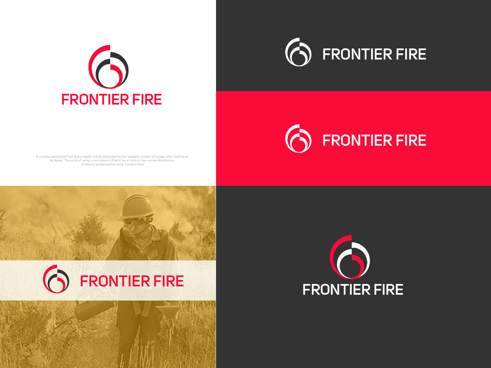 Fire Logo by Cyoam Design on Dribbble